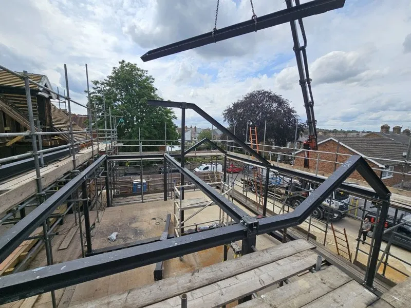 Steel Frame Building Construction