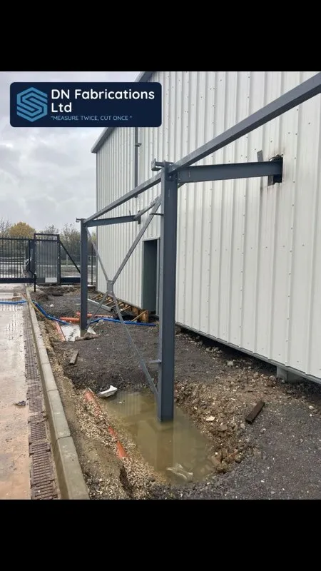 Custom Steel Fabrication Project